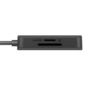 Raidsonic 4-in-1 Card Reader with USB 3.2 Gen 1 Type-A + Type-C | IB-CR302-CU3