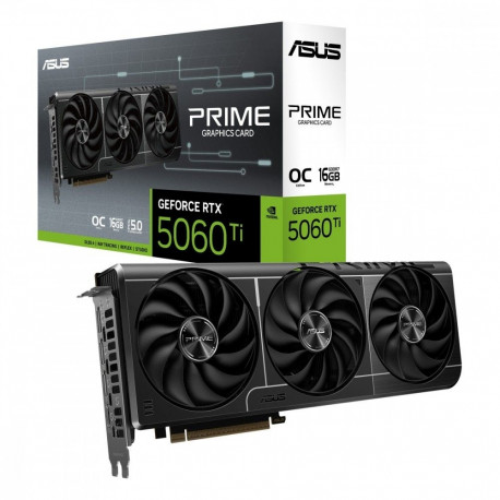 GeForce graafikakaart RTX 5060 Ti Prime OC 16GB GDDR7 128BIT HDMI/3DP
