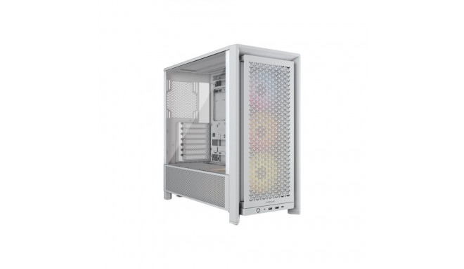 Corsair PC Case | Frame 4000D RS ARGB Modular | White | Mid-Tower