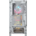Corsair PC Case | Frame 4000D RS ARGB Modular | White | Mid-Tower | Power supply included No