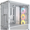 Corsair PC korpus Frame 4000D RS ARGB modulaarne valge kesk-torn toiteplokk kaasas ei Corsair PC korpus Frame 4000D RS ARGB modulaarne valge kesk-torn toiteplokk kaasas ei