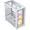 Corsair PC korpus Frame 4000D RS ARGB modulaarne valge kesk-torn toiteplokk kaasas ei Corsair PC korpus Frame 4000D RS ARGB modulaarne valge kesk-torn toiteplokk kaasas ei