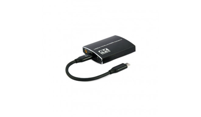 Gembird A-CM-HDMIF2-01 USB-C to dual HDMI adapter 4K 60Hz black