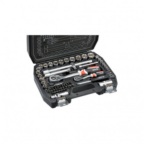 "YT.KEY komplekt 72-osaline 1/2" / 1/4""