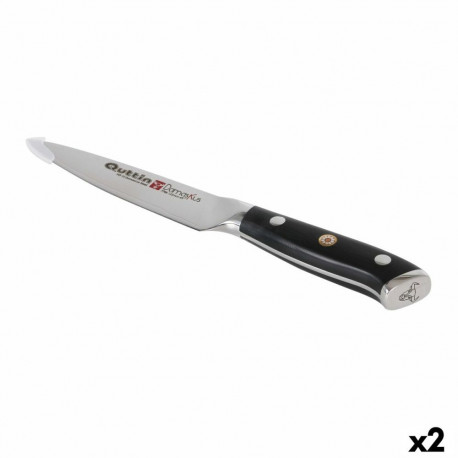 Kööginuga Quttin Damaskus Must Hõbedane 12 cm (2 Ühikut)