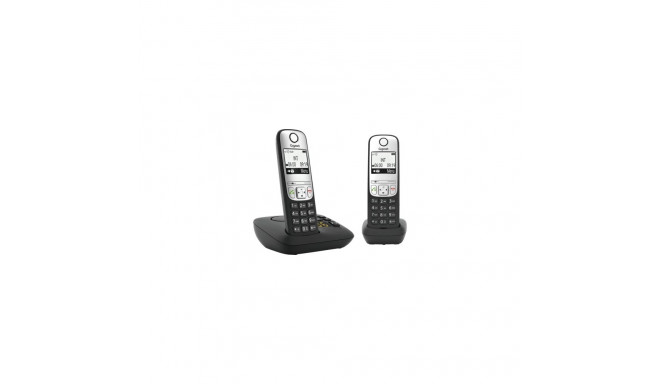 Gigaset telefon A690A Duo, must