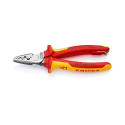 Knipex 97 78 180 T kaablipress kombineeritud tööriist punane, kollane