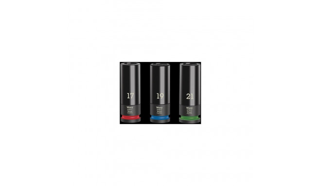Wera 05004595001 impact socket Impact socket set Black