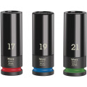 Wera 05004595001 impact socket Impact socket set Black