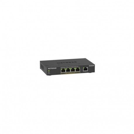 NETGEAR GS305Pv3 Unmanaged Gigabit Ethernet (10/100/1000) Power over Ethernet (PoE) Black