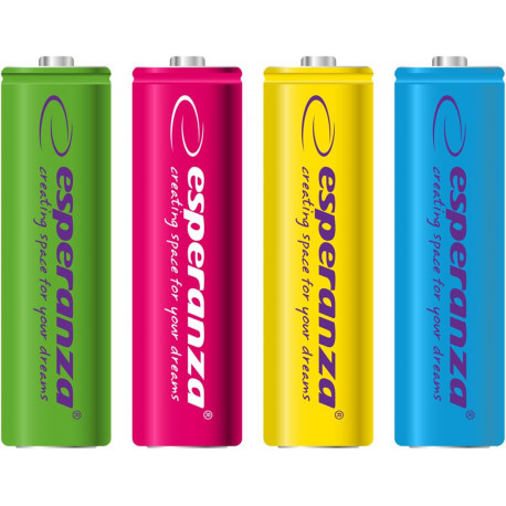 Esperanza aku NiMH 1000mAh EZA107 4tk