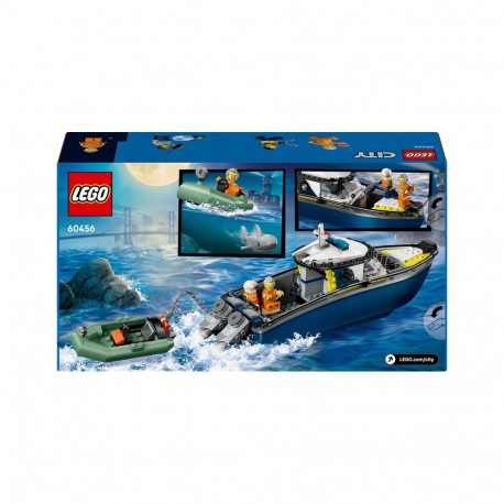 TOY CONSTRUCTOR LEGO POLICE BOAT 60456