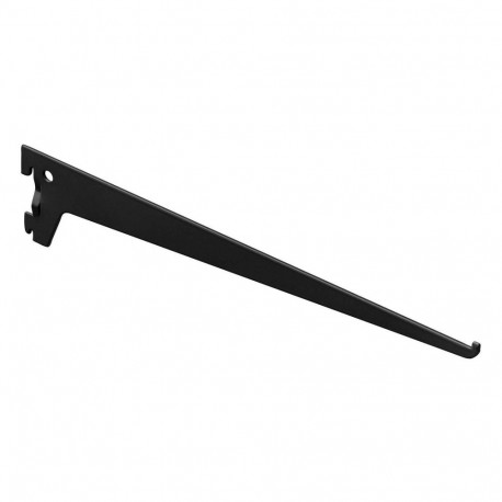 SINGLE BRACKET 200 MM BLACK