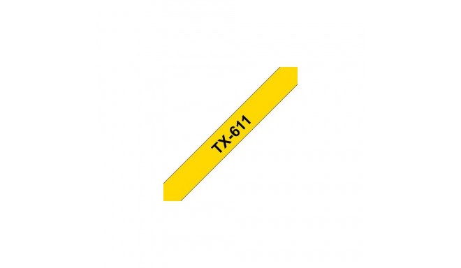 Brother TX-611 label-making tape