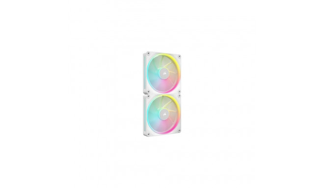 Corsair CO-9051032-WW computer cooling system Computer case Fan 14 cm White 2 pc(s)