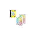 Corsair CO-9051032-WW computer cooling system Computer case Fan 14 cm White 2 pc(s)