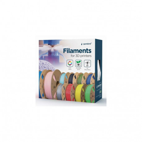 Gembird 3DP-PLA-WD-01-NAT 3D printing material Polylactic acid (PLA) Wood 1.32 kg