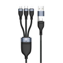 Conceptronic ETTA05B15 3-ühes USB PD 60W 1.5M