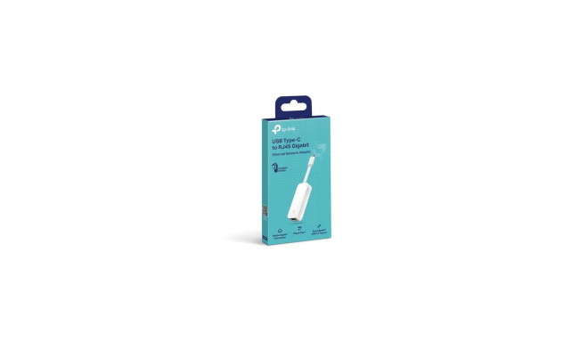 TP-Link Network Adapter Cable UE300C Type-C to Ethernet RJ45, 1000Mb/s, White EU