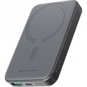 Powerbank Joyroom Powerbank Joyroom JR-W020 Mini 5000mAh USB-A USB-C inductive 20W - black + USB-C /