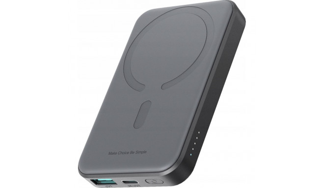 Powerbank Joyroom JR-W020 Mini Magnetic MagSafe Wireless 5000mAh Black