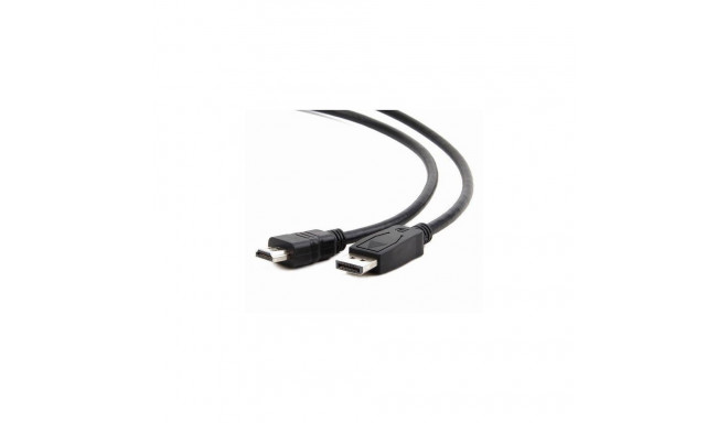Gembird DisplayPort HDMI kaabel isane must 10m