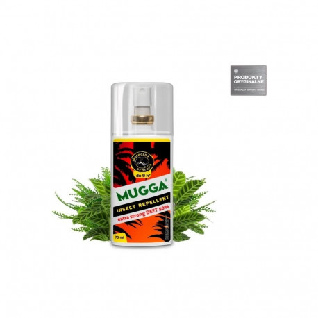 Mugga Sprei Extra Tugev 50% DEET 75ml