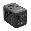 Verbatim GAN III UTA-05 2 x USB-C PD 65W & QC 4+ / 2 x USB-A laadija