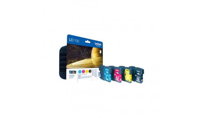 Brother blister pck rainbow 1 blk DCPJ715W DCP385C-585C-6690CW, MFC-490C-790CW 990CW-5490C-5890CN-64