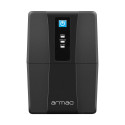 Armac H/850F/LED/V2 line-interactive katkematu toiteallikas (UPS) 0.85 kVA 480 W 2 AC väljundit