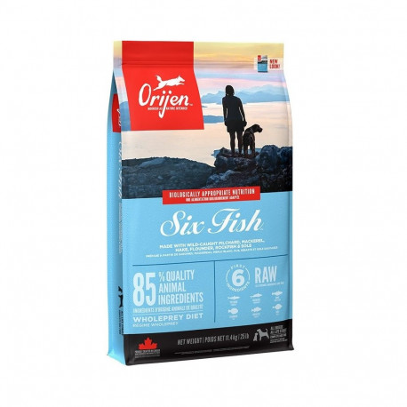 ORIJEN Six Fish kuiv koeratoit 11,4kg