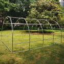 aiatunnel kasvuhoone 4,5x2x2m kile 9m² UV-4 premium