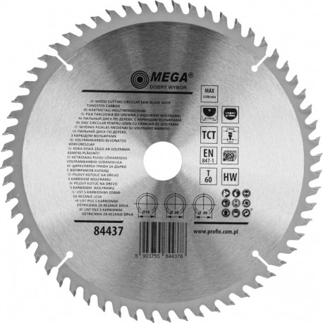 ketassaag puidule 250*60t*30/20/16mm