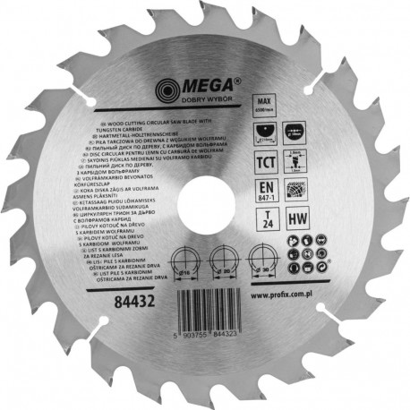 ketassaag puidule 210*24t*30/20/16mm