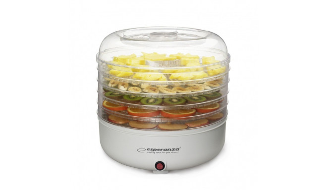 Esperanza EKD001 FOOD DEHYDRATOR FOR MUSHROOMS  FRUITS  VEGETABLES  HERBS