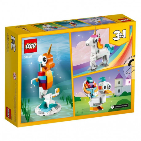 Constructor - Lego 31140 Magical Unicorn 145 Elements