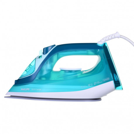 Steam Iron - Philips 3000 Series 2400W Variable Steam Turquoise