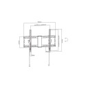 TV Mount - Gembird Wm-80t-01, Black
