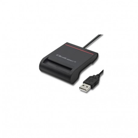 Qoltec Smart chip ID card scanner