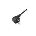 Akyga Power Cord AK-NB-01A for notebooks IEC C5 250V/50Hz 1,5m Black 1.5 m CEE7/7 C5 coupler