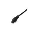 Akyga Power Cord AK-NB-01A for notebooks IEC C5 250V/50Hz 1,5m Black 1.5 m CEE7/7 C5 coupler