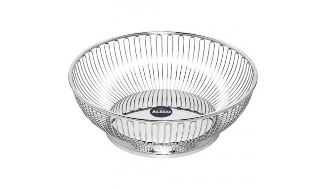 Alessi 826/24 ümmargune traadist korv roostevabast terasest