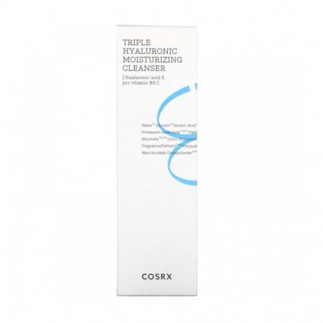 COSRX TRIPLE HYALURONIC MOISTURIZING LIMPIADORA 150ML
