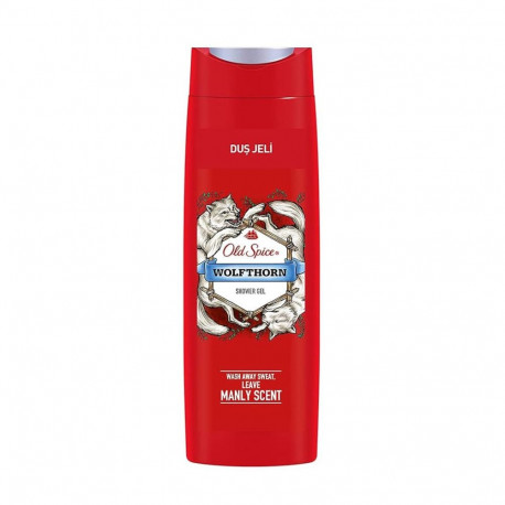 OLD SPICE WOLFTHORN GEL DE BAÑO 400ML