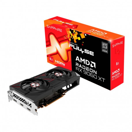 SAPPHIRE PULSE AMD Radeon RX 9060 XT OC 8GB GDDR6 8-bit DP 2x HDMI