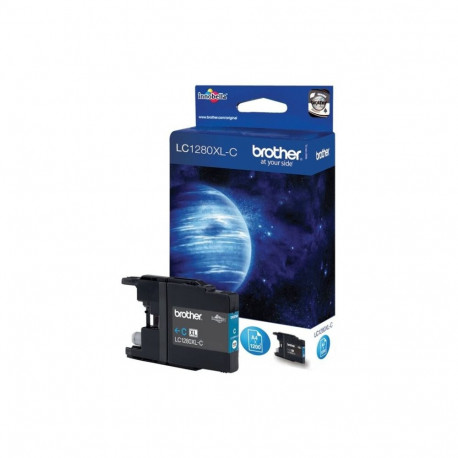 BROTHER LC1280XLC Ink cyan 1200pages for MFCJ6510DW MFCJ6710DW MFCJ6910DW MFCJ5910DW