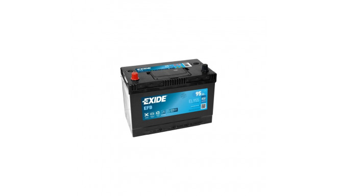 Exide EFB EL955 sõiduki aku EFB 95 Ah 12 V 800 A auto