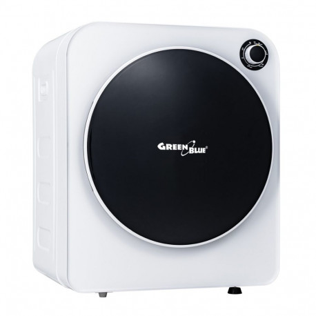 GreenBlue elektriline trummelkuivati GB410 3kg 830W ventilatsiooniga 5 kuivatusprogrammi kompaktne l