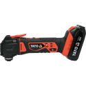 Yato YT-82818 ostsilleeriv multitööriist must, punane 60 W 18000 OPM