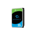 Seagate SkyHawk AI internal hard drive 20 TB 7200 RPM 256 MB 3.5" Serial ATA III (ST20000VE002)